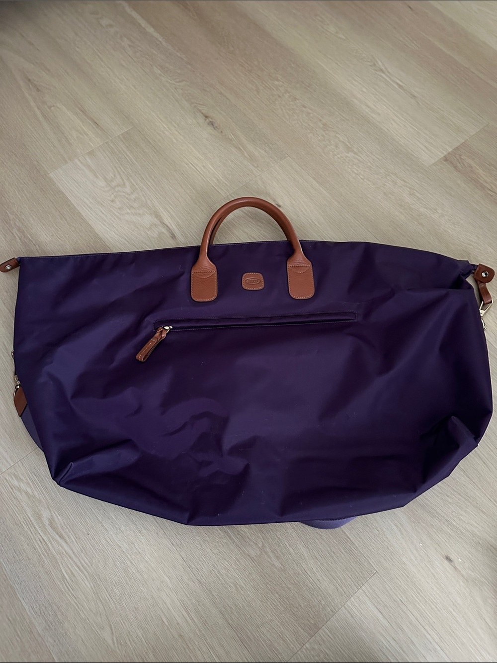 Bric’s Eggplant Weekender Duffle Bag